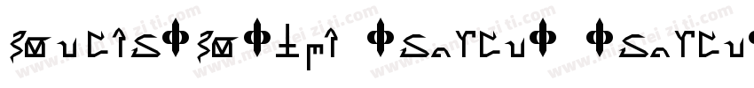 ScalterScript Regular Regular字体转换